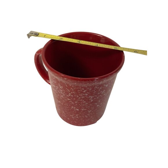 Designo Red Speckled Ceramic Coffee Mug  Read - Picture 12 of 13